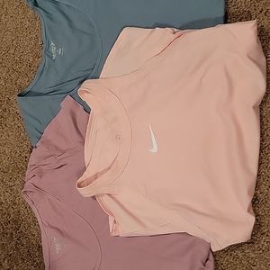Lot of workout tops